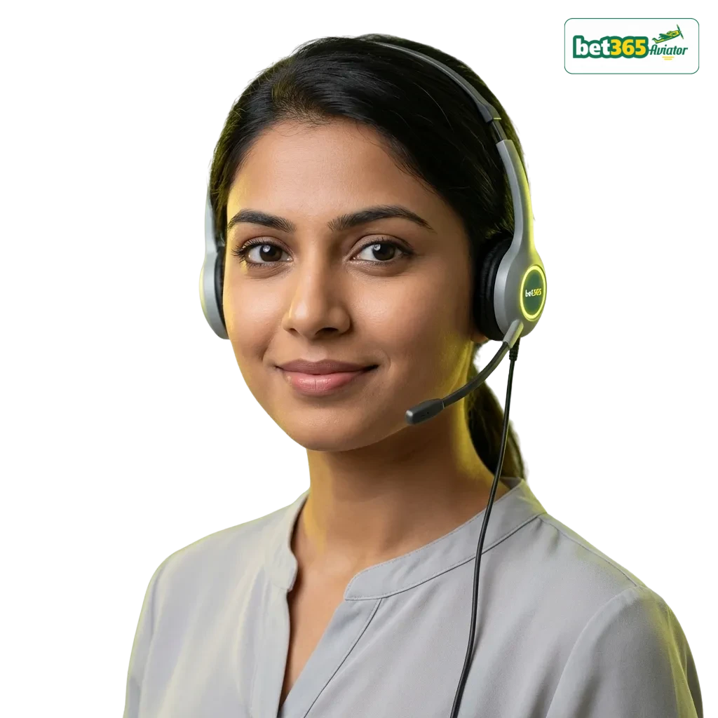 Infographic listing Bet365 India contact options: email, live chat, phone number, messengers, and social media support.