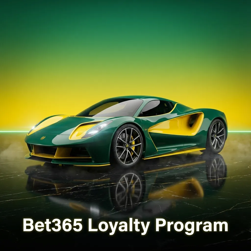 Bet365 Loyalty Program banner with sports, casino icons and VIP-style rewards imagery for regular bettors