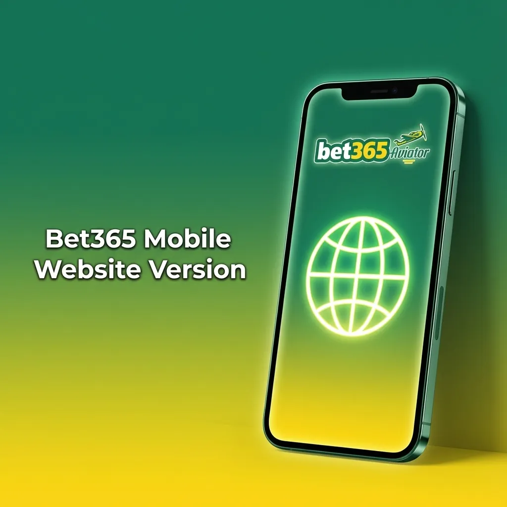 Smartphone showing Bet365 mobile website with sports betting and casino options in a browser interface
