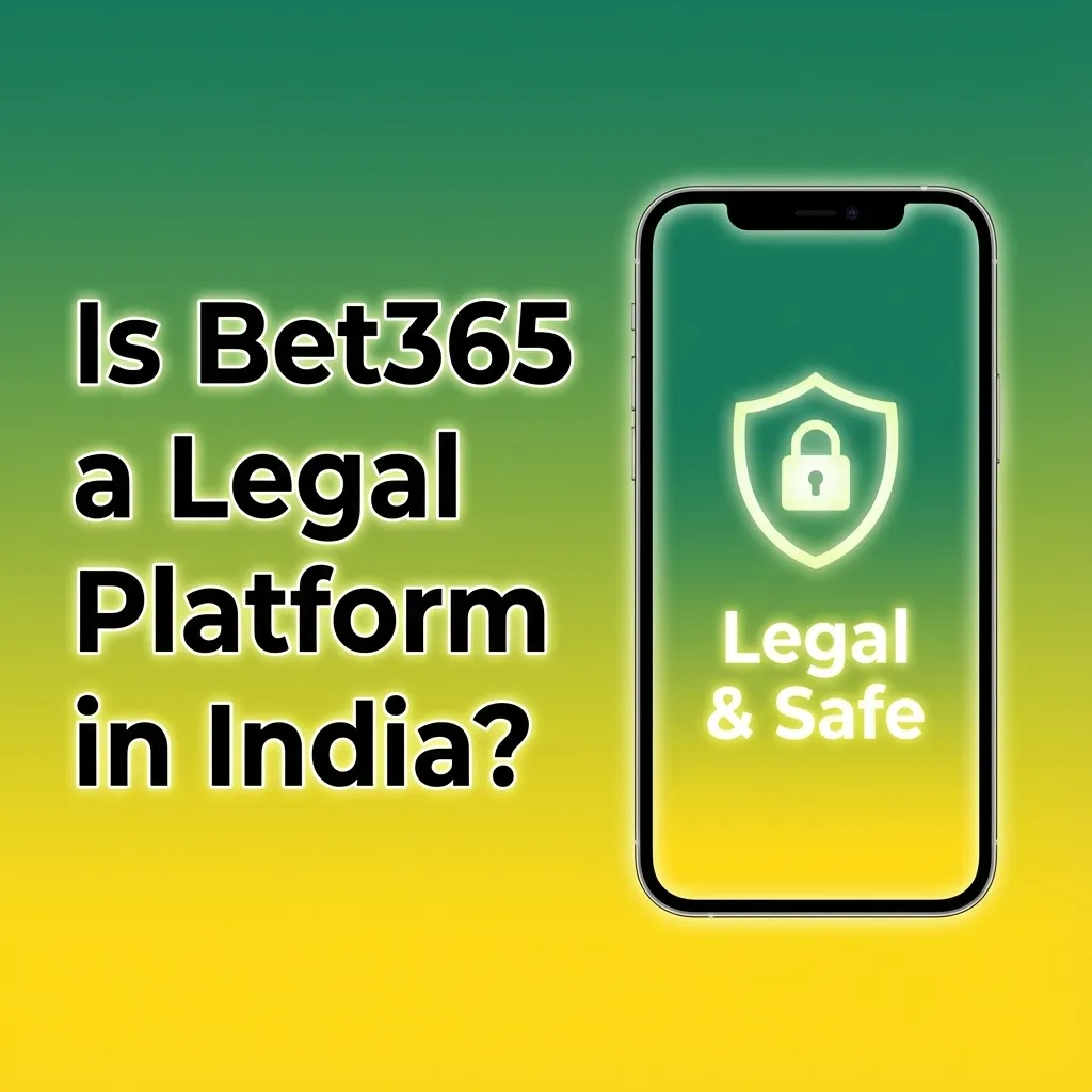 Illustration of Bet365 legality in India, highlighting foreign licensing, regulations, and responsible gaming safeguards.