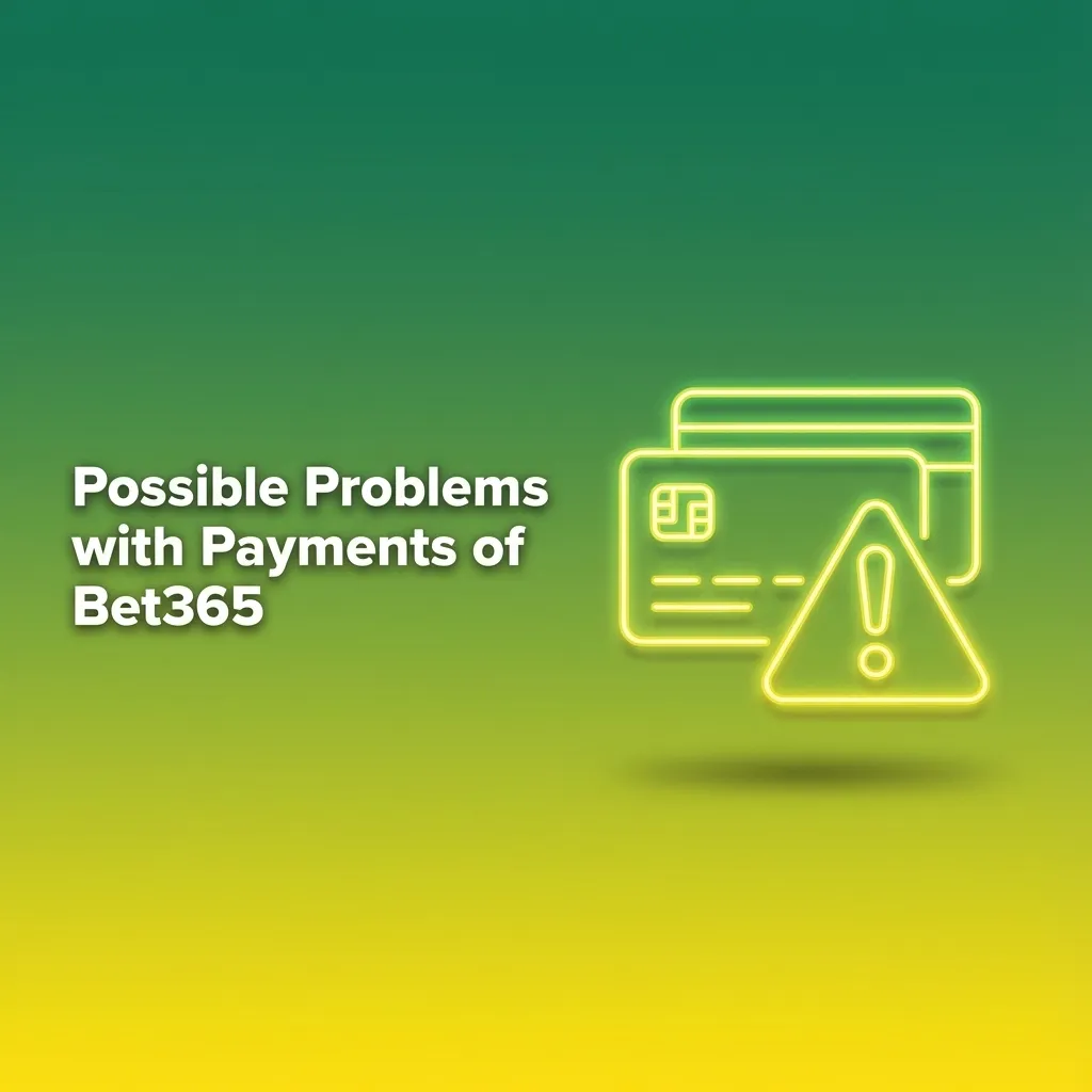 Infographic titled “Possible Problems with Payments of Bet365” listing common Indian user deposit and withdrawal issues